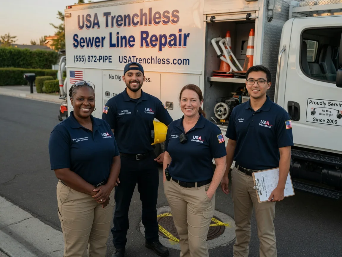 Sewer Line Repair company in Brooks, CA